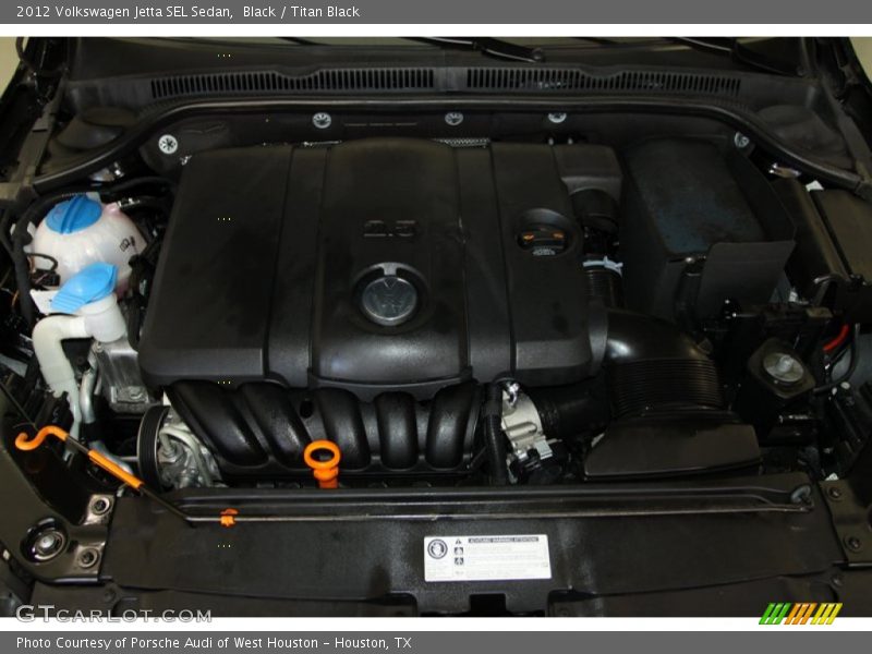  2012 Jetta SEL Sedan Engine - 2.5 Liter DOHC 20-Valve 5 Cylinder
