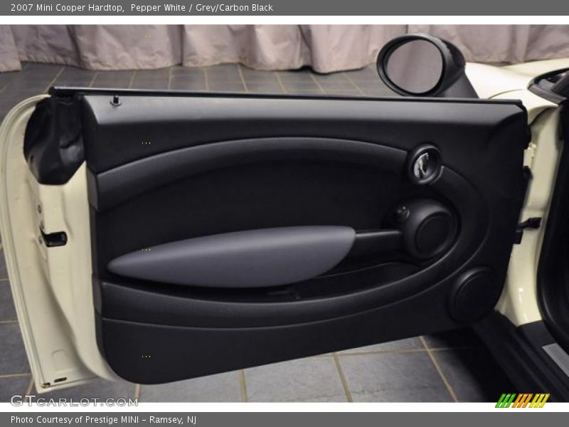 Pepper White / Grey/Carbon Black 2007 Mini Cooper Hardtop