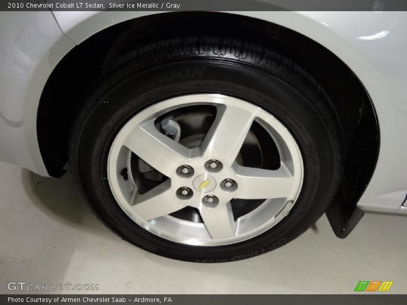 Silver Ice Metallic / Gray 2010 Chevrolet Cobalt LT Sedan