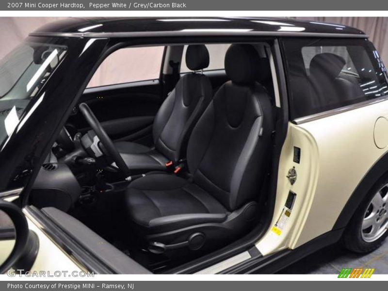 Pepper White / Grey/Carbon Black 2007 Mini Cooper Hardtop