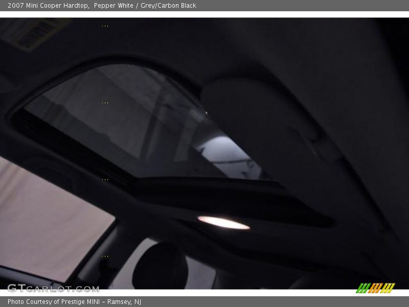 Pepper White / Grey/Carbon Black 2007 Mini Cooper Hardtop