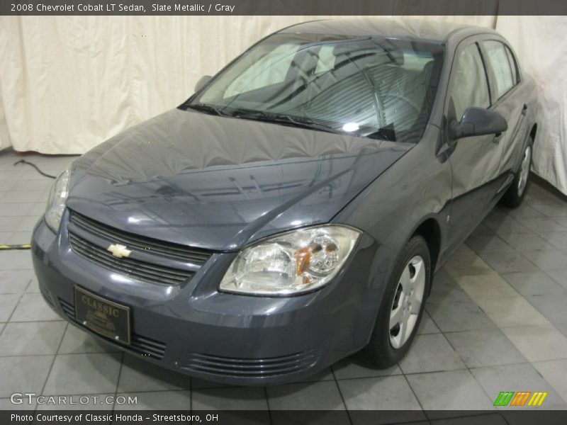 Slate Metallic / Gray 2008 Chevrolet Cobalt LT Sedan