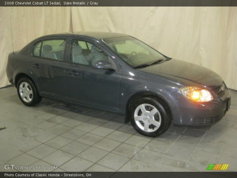 Slate Metallic / Gray 2008 Chevrolet Cobalt LT Sedan