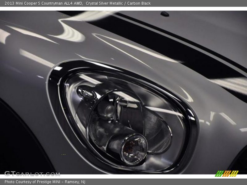 Crystal Silver Metallic / Carbon Black 2013 Mini Cooper S Countryman ALL4 AWD
