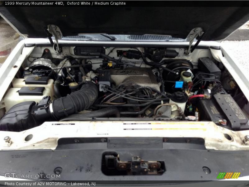  1999 Mountaineer 4WD Engine - 5.0 Liter OHV 16-Valve V8