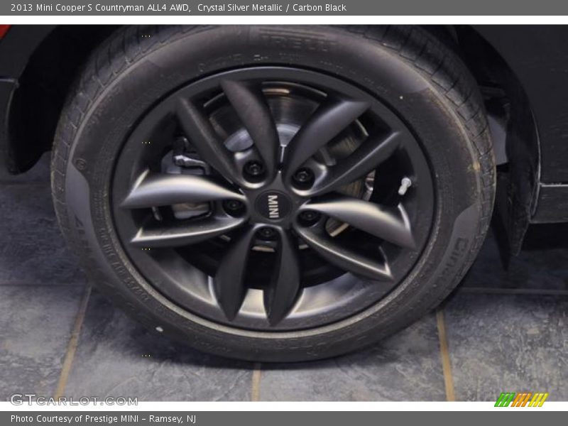 Crystal Silver Metallic / Carbon Black 2013 Mini Cooper S Countryman ALL4 AWD