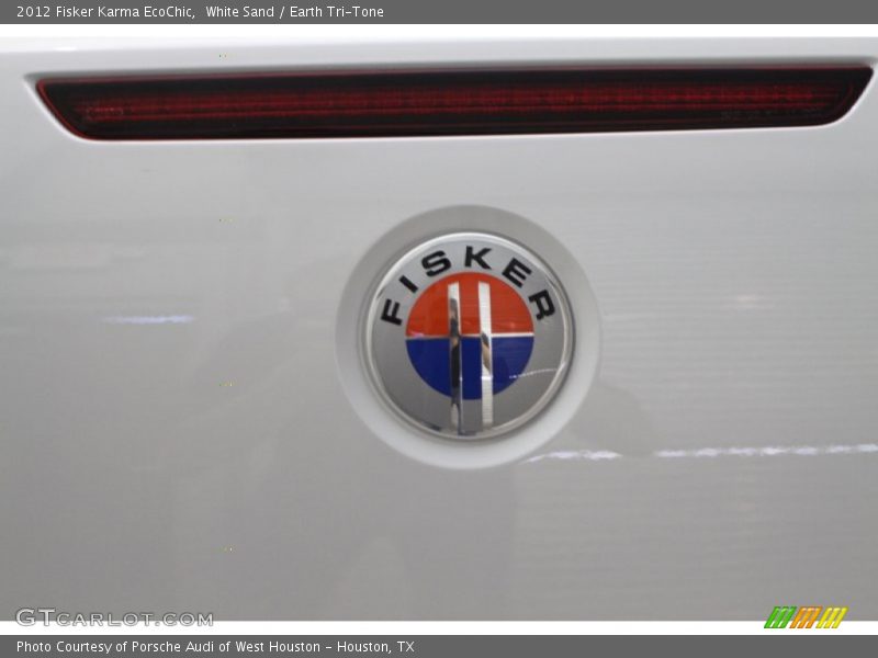 Fisker badge - 2012 Fisker Karma EcoChic