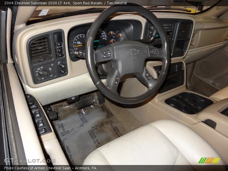  2004 Suburban 1500 LT 4x4 Tan/Neutral Interior