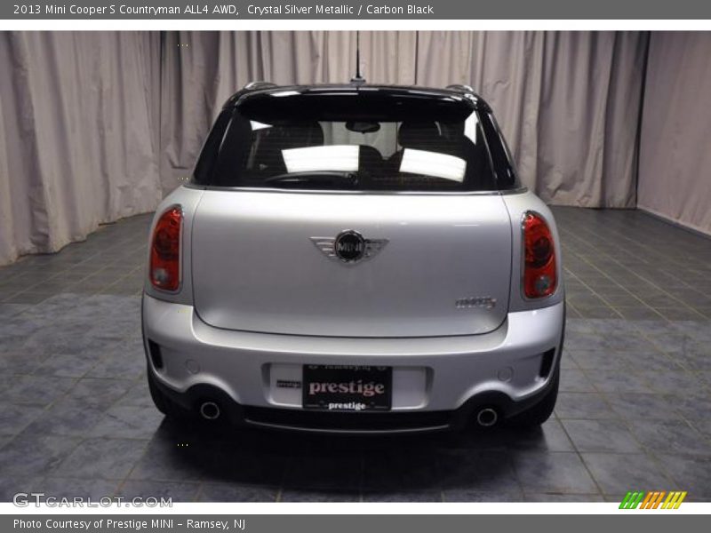 Crystal Silver Metallic / Carbon Black 2013 Mini Cooper S Countryman ALL4 AWD