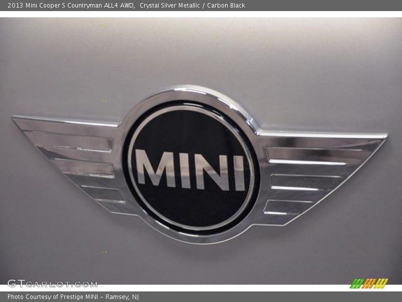 Crystal Silver Metallic / Carbon Black 2013 Mini Cooper S Countryman ALL4 AWD