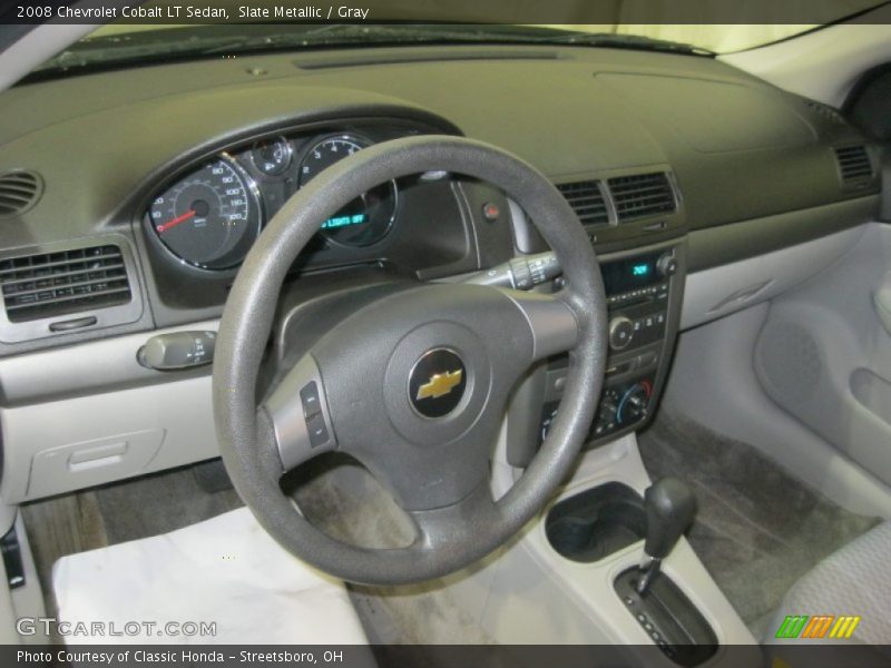 Slate Metallic / Gray 2008 Chevrolet Cobalt LT Sedan