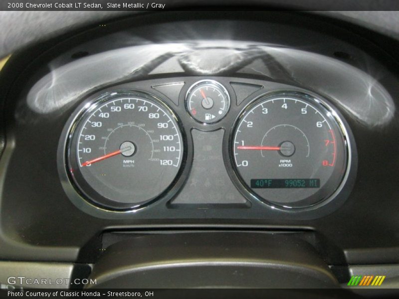 Slate Metallic / Gray 2008 Chevrolet Cobalt LT Sedan