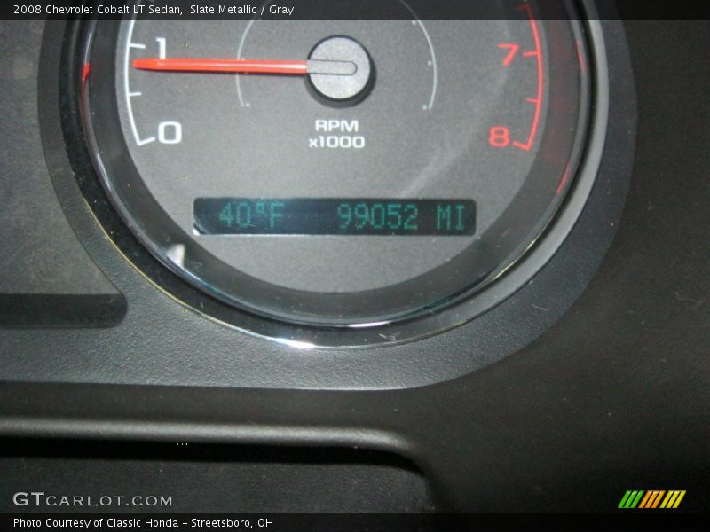 Slate Metallic / Gray 2008 Chevrolet Cobalt LT Sedan