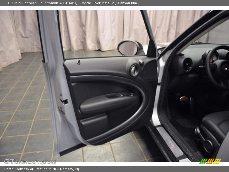 Crystal Silver Metallic / Carbon Black 2013 Mini Cooper S Countryman ALL4 AWD