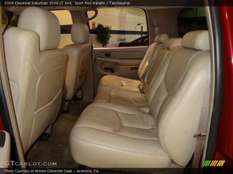 Rear Seat of 2004 Suburban 1500 LT 4x4