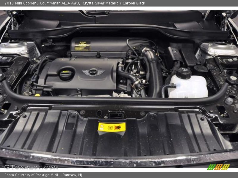  2013 Cooper S Countryman ALL4 AWD Engine - 1.6 Liter DI Twin-Scroll Turbocharged DOHC 16-Valve VVT 4 Cylinder