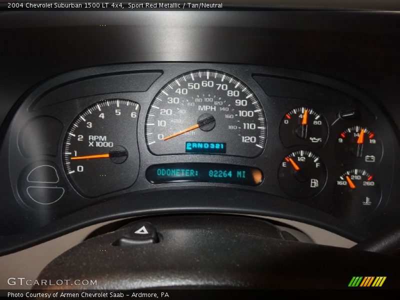  2004 Suburban 1500 LT 4x4 1500 LT 4x4 Gauges