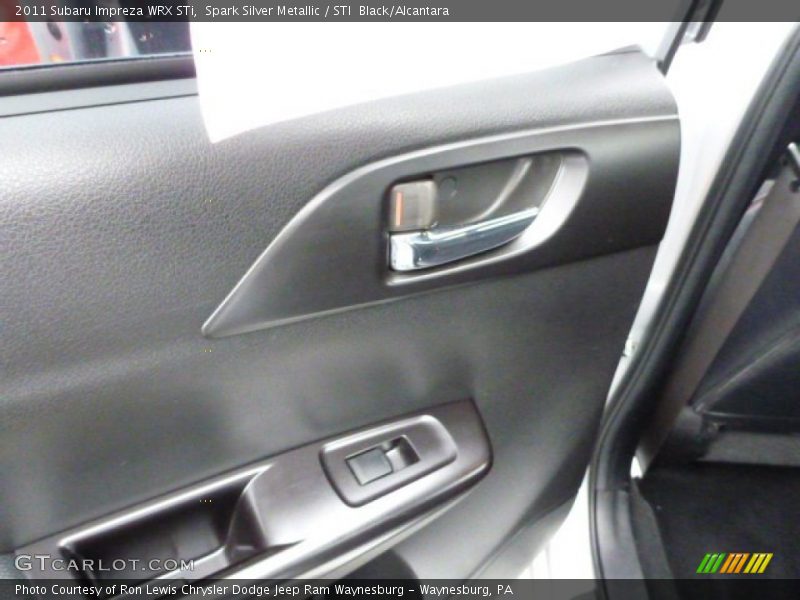 Spark Silver Metallic / STI  Black/Alcantara 2011 Subaru Impreza WRX STi