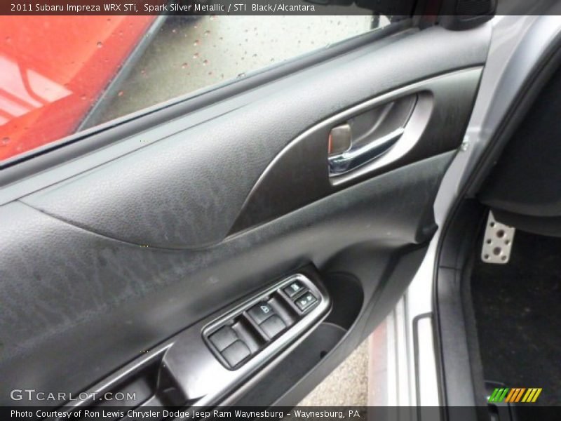 Spark Silver Metallic / STI  Black/Alcantara 2011 Subaru Impreza WRX STi