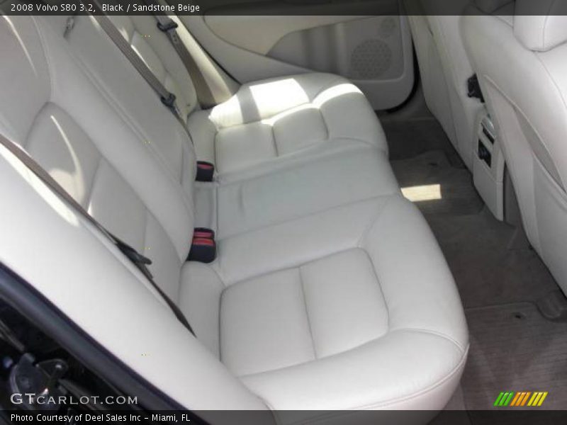 Black / Sandstone Beige 2008 Volvo S80 3.2