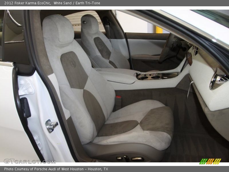 Front Seat of 2012 Karma EcoChic