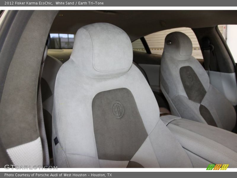 Front Seat of 2012 Karma EcoChic