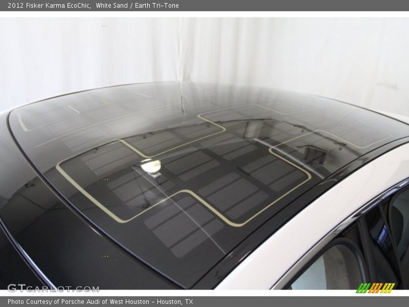 White Sand / Earth Tri-Tone 2012 Fisker Karma EcoChic