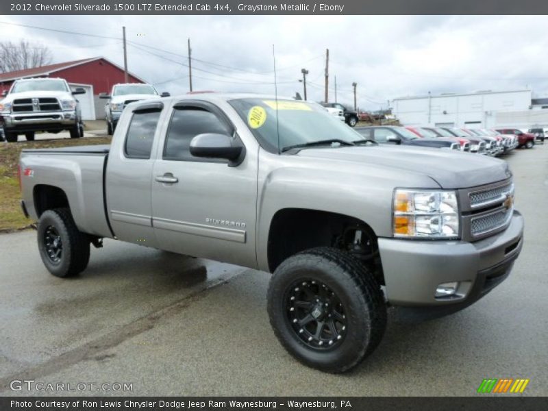 Front 3/4 View of 2012 Silverado 1500 LTZ Extended Cab 4x4