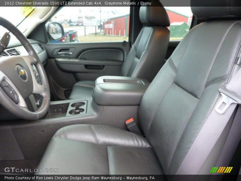 Graystone Metallic / Ebony 2012 Chevrolet Silverado 1500 LTZ Extended Cab 4x4