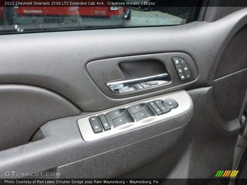 Graystone Metallic / Ebony 2012 Chevrolet Silverado 1500 LTZ Extended Cab 4x4
