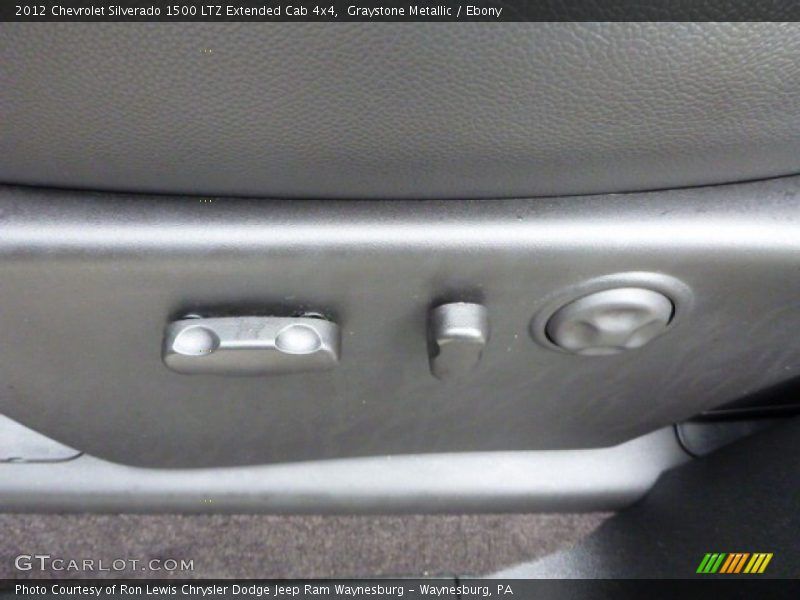Graystone Metallic / Ebony 2012 Chevrolet Silverado 1500 LTZ Extended Cab 4x4