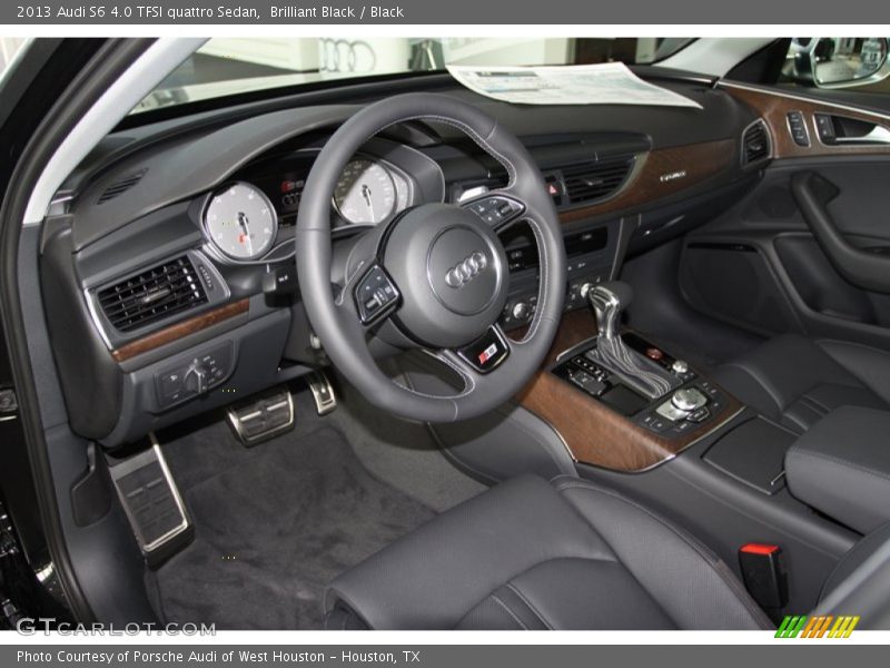 Black Interior - 2013 S6 4.0 TFSI quattro Sedan 