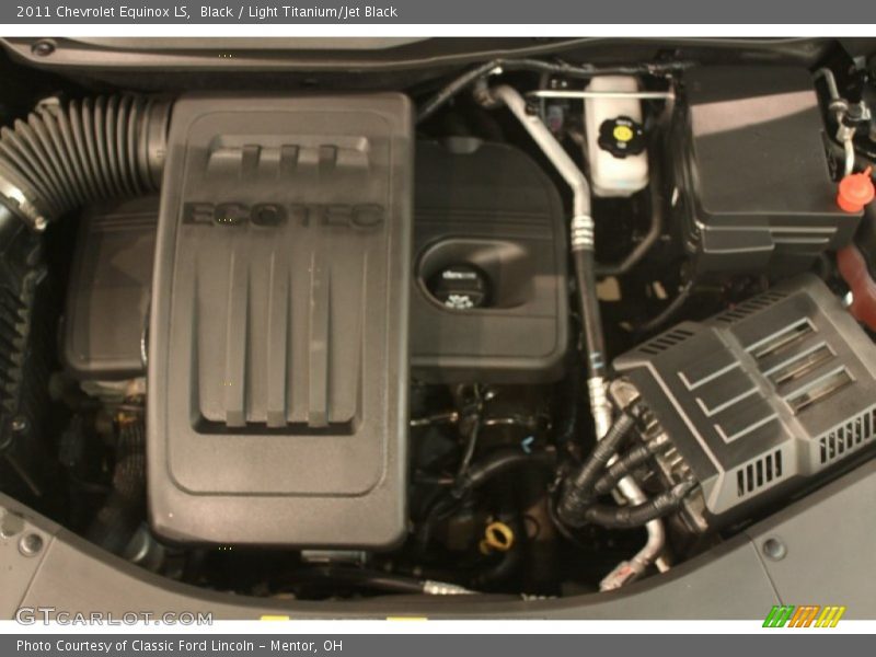 Black / Light Titanium/Jet Black 2011 Chevrolet Equinox LS