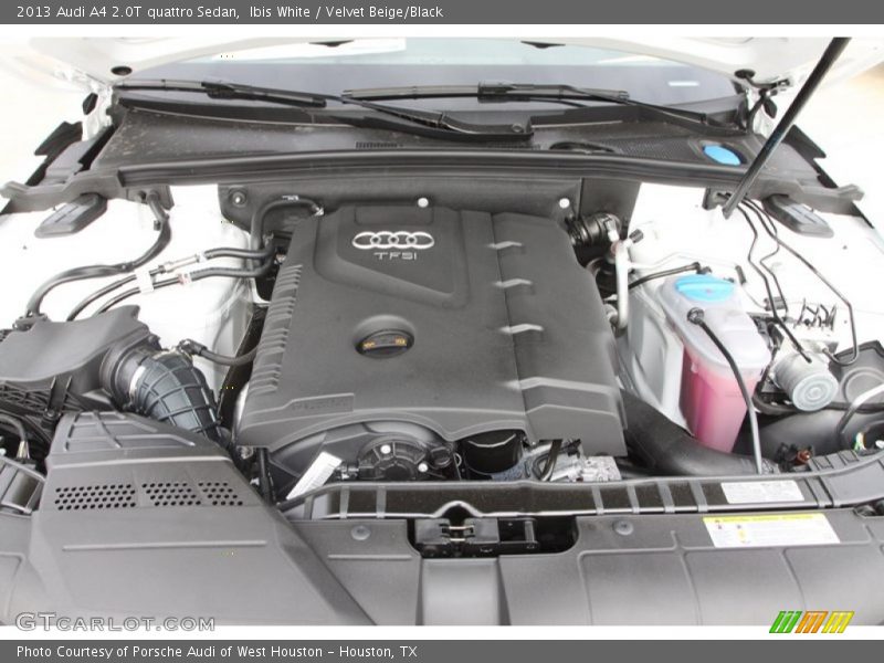  2013 A4 2.0T quattro Sedan Engine - 2.0 Liter FSI Turbocharged DOHC 16-Valve VVT 4 Cylinder