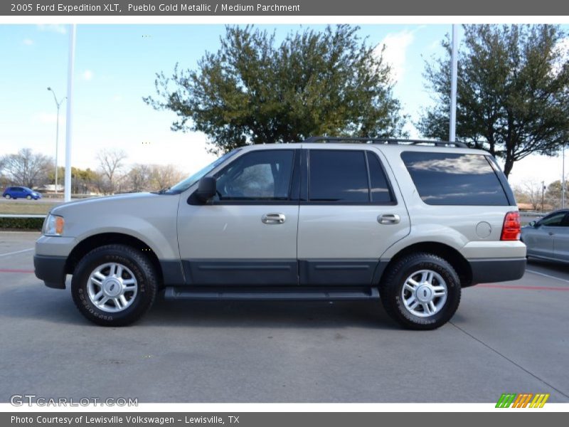 Pueblo Gold Metallic / Medium Parchment 2005 Ford Expedition XLT