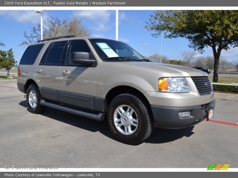 Pueblo Gold Metallic / Medium Parchment 2005 Ford Expedition XLT