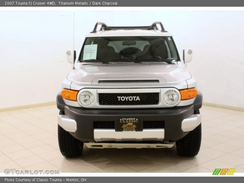 Titanium Metallic / Dark Charcoal 2007 Toyota FJ Cruiser 4WD
