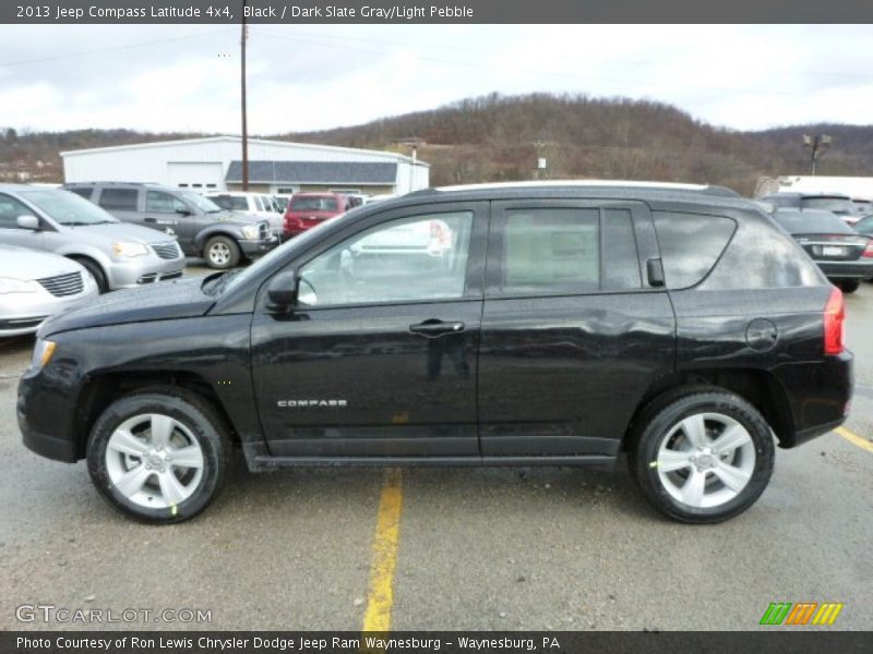 Black / Dark Slate Gray/Light Pebble 2013 Jeep Compass Latitude 4x4
