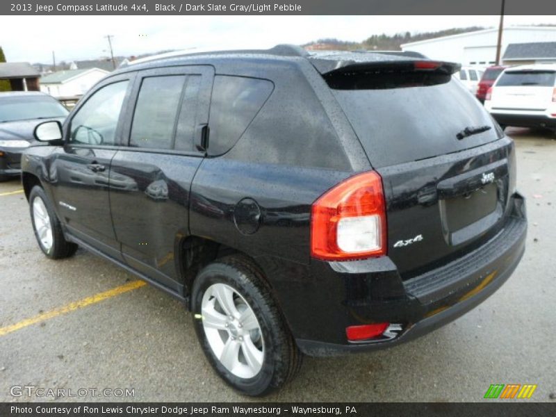Black / Dark Slate Gray/Light Pebble 2013 Jeep Compass Latitude 4x4