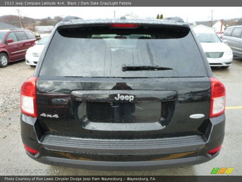Black / Dark Slate Gray/Light Pebble 2013 Jeep Compass Latitude 4x4
