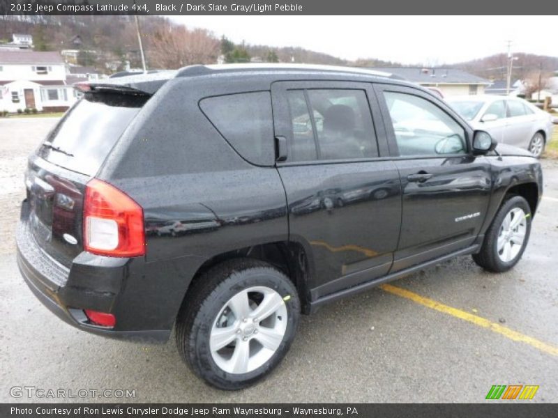 Black / Dark Slate Gray/Light Pebble 2013 Jeep Compass Latitude 4x4