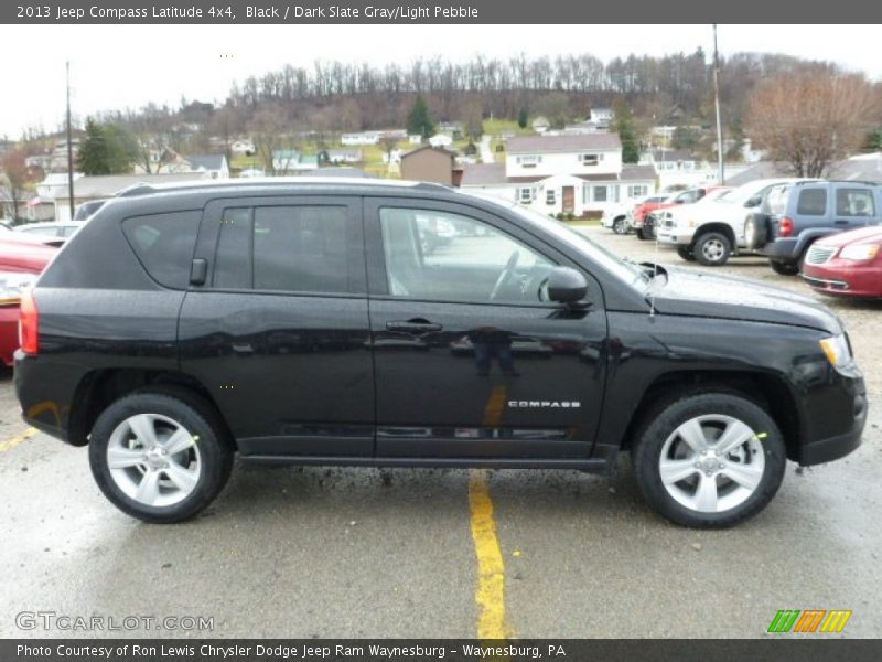 Black / Dark Slate Gray/Light Pebble 2013 Jeep Compass Latitude 4x4