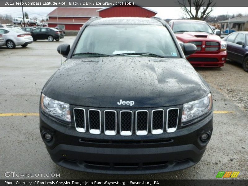 Black / Dark Slate Gray/Light Pebble 2013 Jeep Compass Latitude 4x4