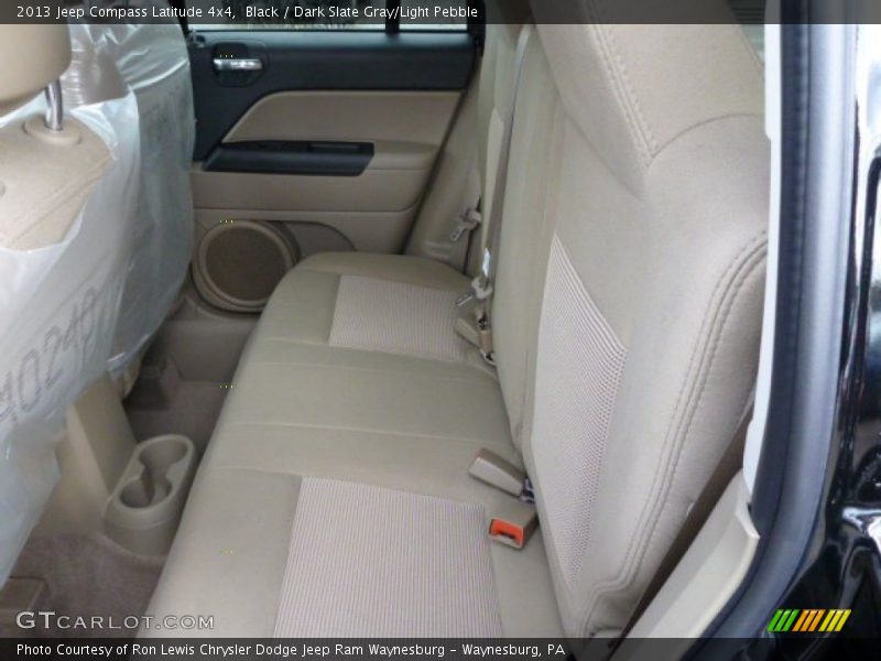 Black / Dark Slate Gray/Light Pebble 2013 Jeep Compass Latitude 4x4