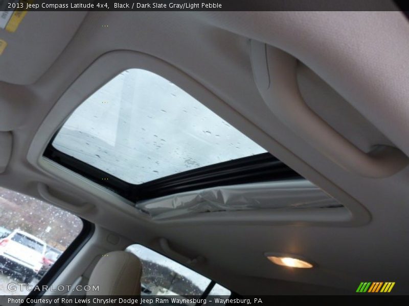 Black / Dark Slate Gray/Light Pebble 2013 Jeep Compass Latitude 4x4