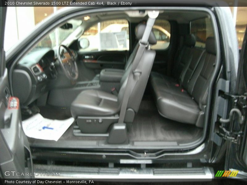 Black / Ebony 2010 Chevrolet Silverado 1500 LTZ Extended Cab 4x4