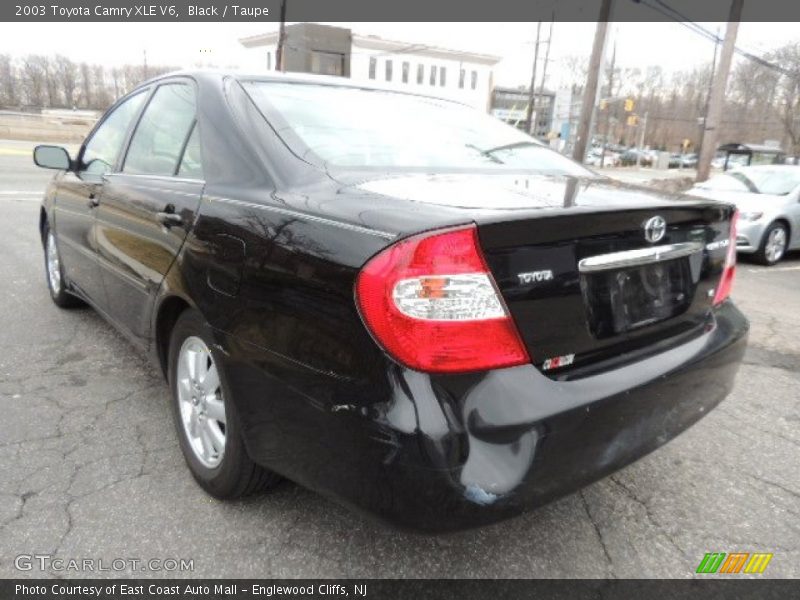 Black / Taupe 2003 Toyota Camry XLE V6