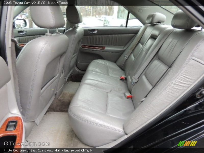 Black / Taupe 2003 Toyota Camry XLE V6