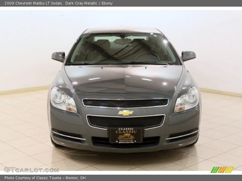 Dark Gray Metallic / Ebony 2009 Chevrolet Malibu LT Sedan