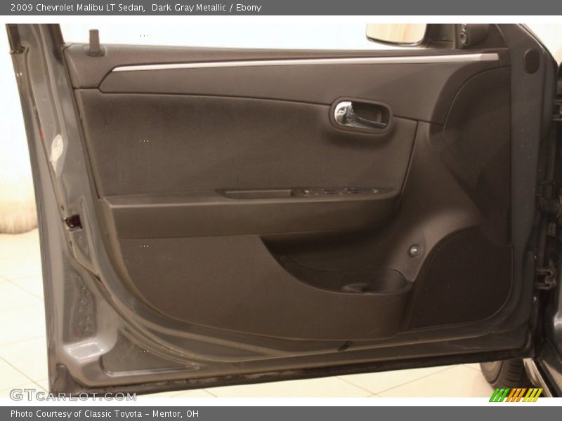 Dark Gray Metallic / Ebony 2009 Chevrolet Malibu LT Sedan